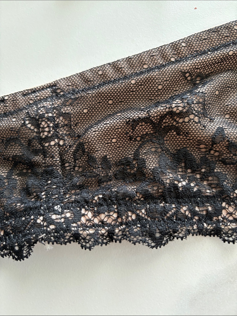 torrid Black Strapless Lace-Trim Push-Up Bra - Picture 4 of 7
